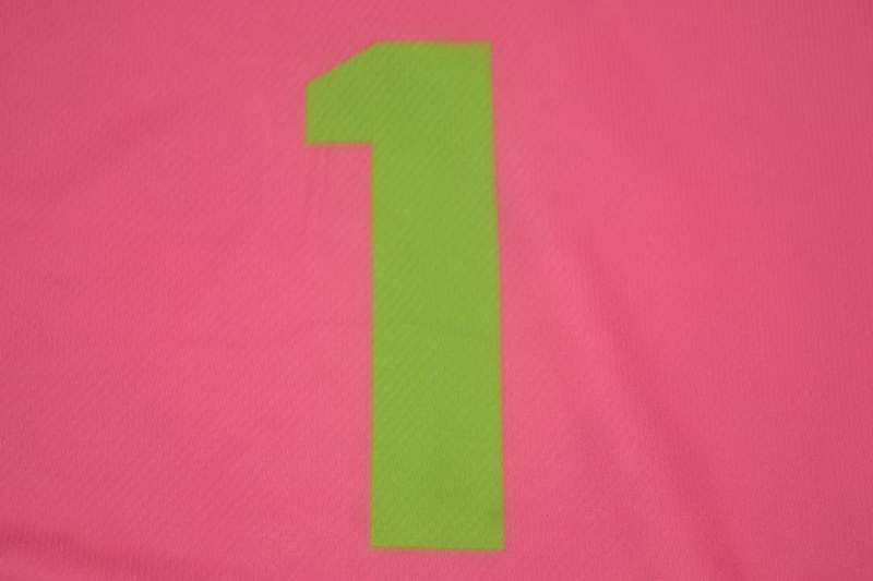 AAA(Thailand) Mexico 1994 Goalkeeper Pink Retro soccer Jersey