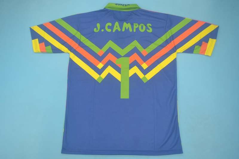 AAA(Thailand) Mexico 1994 Goalkeeper Pink Retro soccer Jersey