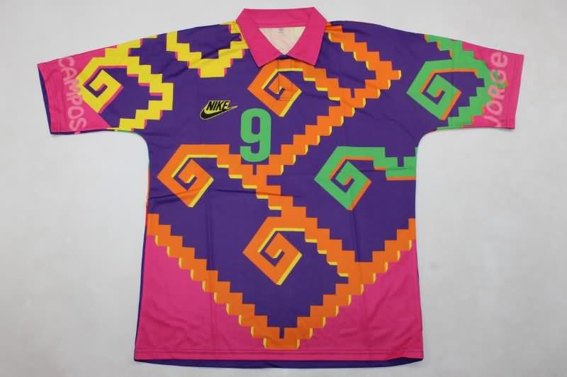 AAA(Thailand) Mexico 1995 Goalkeeper Retro Soccer Jersey