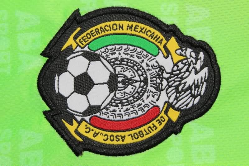 AAA(Thailand) Mexico 1995 Goalkeeper Retro Soccer Jersey 03