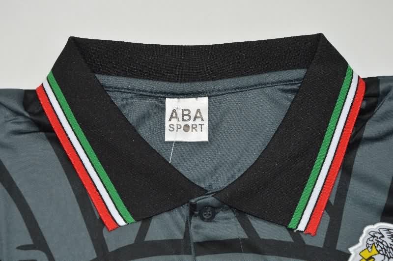 AAA(Thailand) Mexico 1998 Black Retro Long Sleeve Soccer Jersey