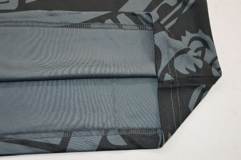 AAA(Thailand) Mexico 1998 Black Retro Long Sleeve Soccer Jersey