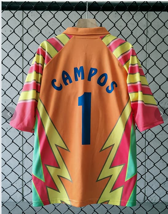 AAA(Thailand) Mexico 1998 Goalkeeper Retro Soccer Jersey