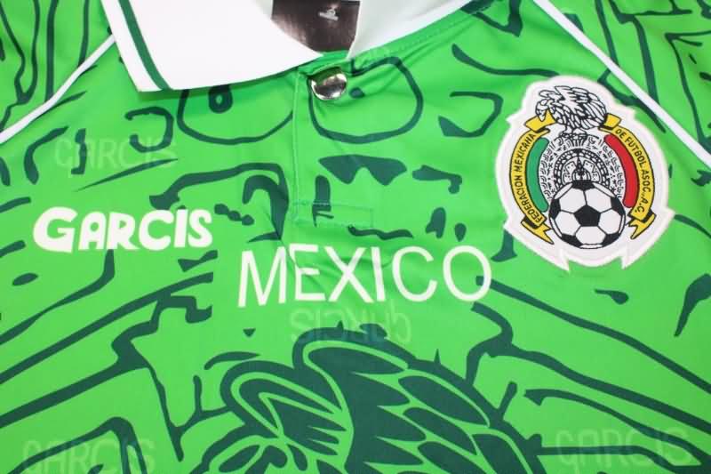 AAA(Thailand) Mexico 1999 Home Retro Soccer Jersey