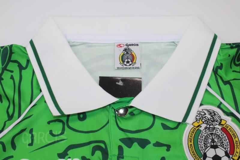 AAA(Thailand) Mexico 1999 Home Retro Soccer Jersey