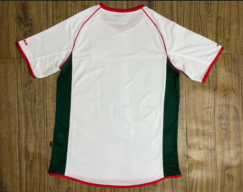 AAA(Thailand) Mexico 2002 Away Retro Soccer Jersey