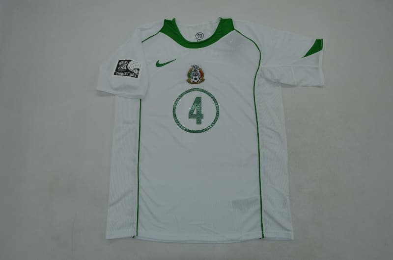 AAA(Thailand) Mexico 2004 Away Retro Soccer Jersey