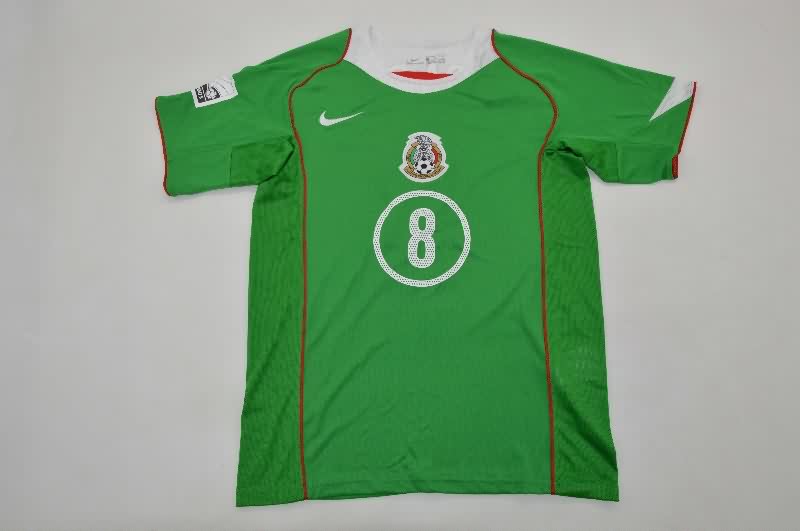 AAA(Thailand) Mexico 2004 Home Retro Soccer Jersey