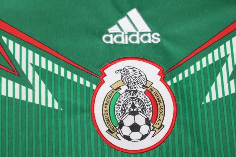 AAA(Thailand) Mexico 2014 Home Retro Soccer Jersey