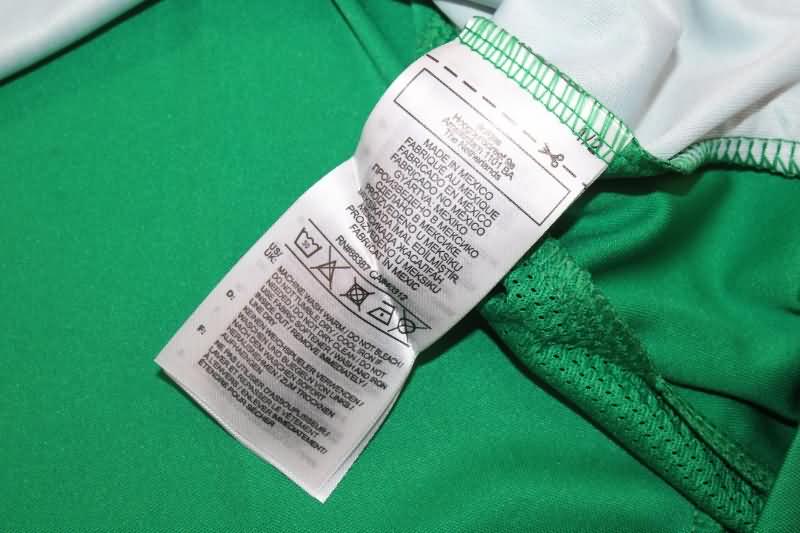 AAA(Thailand) Mexico 2014 Home Retro Soccer Jersey