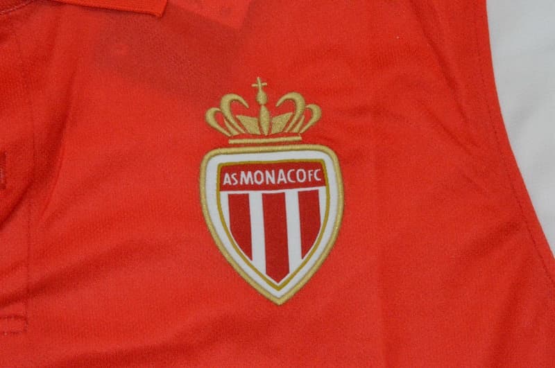 AAA(Thailand) Monaco 2014/15 Home Retro Soccer Jersey