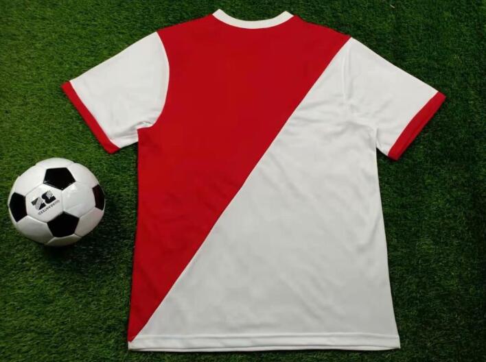 AAA(Thailand) Monaco 1977/82 Retro Home Soccer Jersey