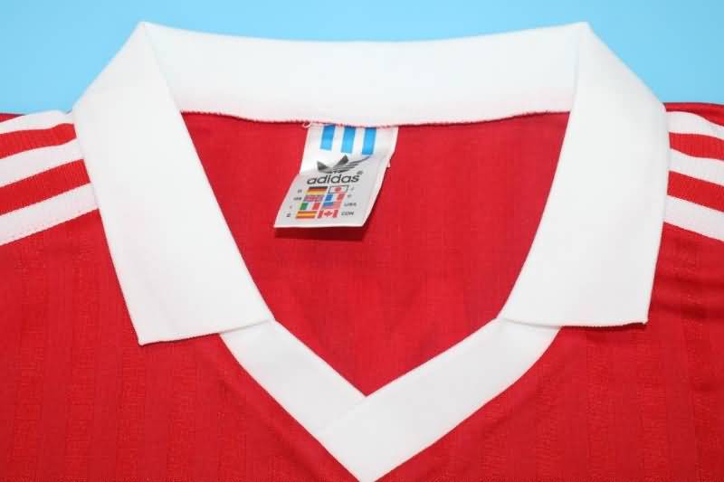 AAA(Thailand) Monaco 1990/91 Retro Home Soccer Jersey