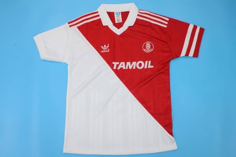 AAA(Thailand) Monaco 1992/94 Retro Home Soccer Jersey