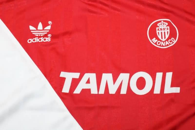 AAA(Thailand) Monaco 1992/94 Retro Home Soccer Jersey