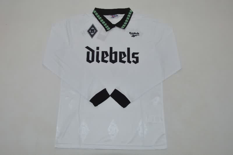 AAA(Thailand) Monchengladbach 1995/96 Home Long Sleeve Retro Soccer Jersey AAA(Thailand) Monchengladbach 1995/96 Home Long Sleeve Retro Soccer Jersey