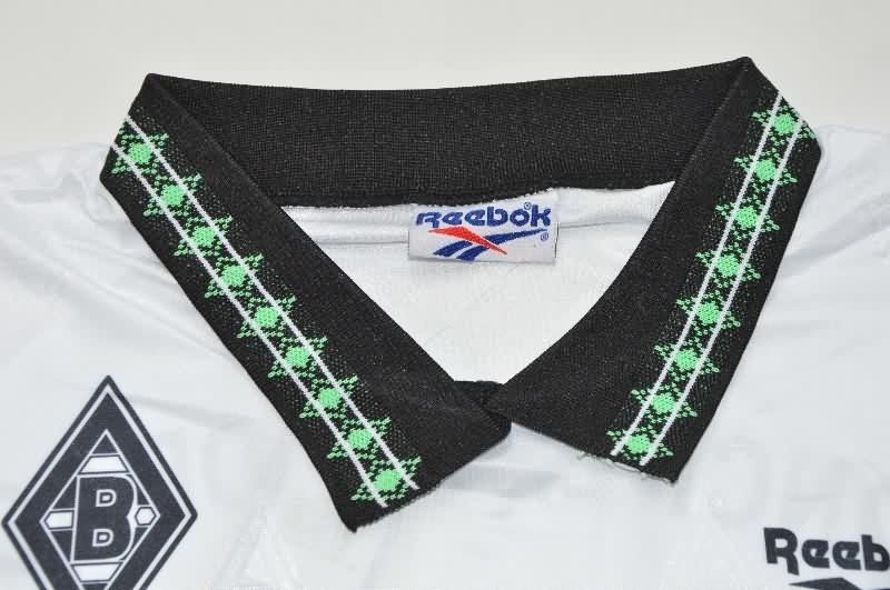 AAA(Thailand) Monchengladbach 1995/96 Home Long Sleeve Retro Soccer Jersey