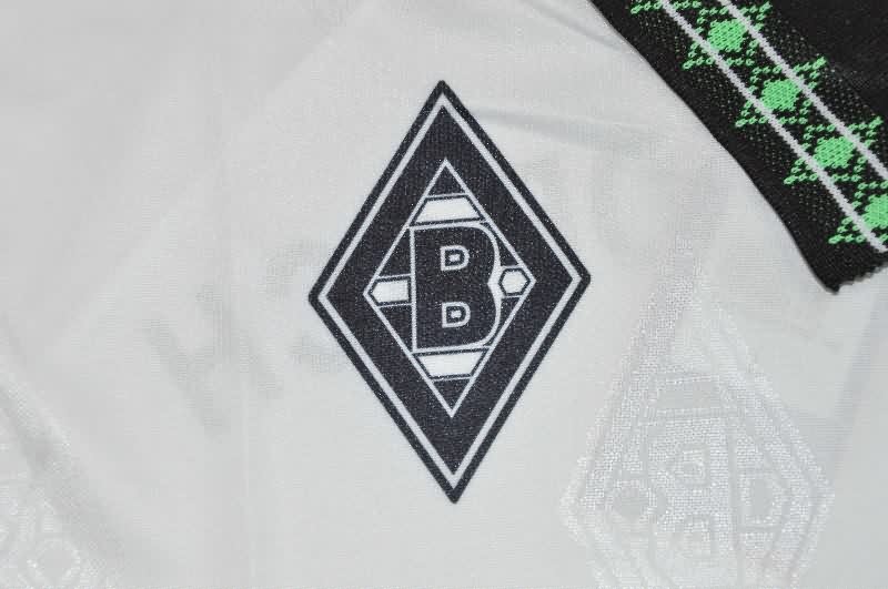 AAA(Thailand) Monchengladbach 1995/96 Home Long Sleeve Retro Soccer Jersey