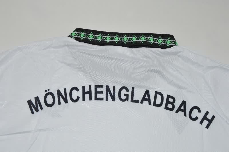 AAA(Thailand) Monchengladbach 1995/96 Home Long Sleeve Retro Soccer Jersey