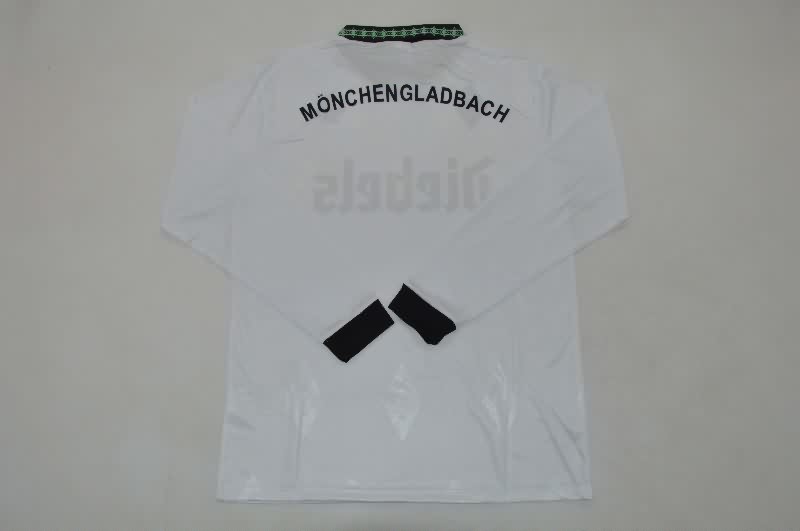 AAA(Thailand) Monchengladbach 1995/96 Home Long Sleeve Retro Soccer Jersey