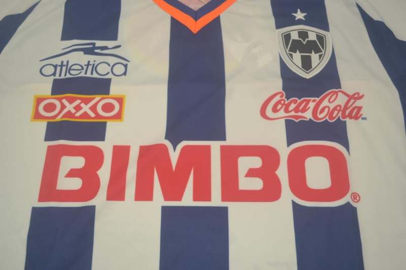 AAA(Thailand) Monterrey 2002/03 Home Retro soccer Jersey