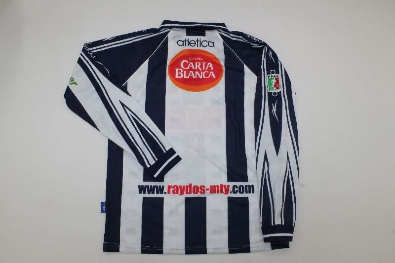 AAA(Thailand) Monterrey 1999/00 Home Long Sleeve Retro Soccer Jersey