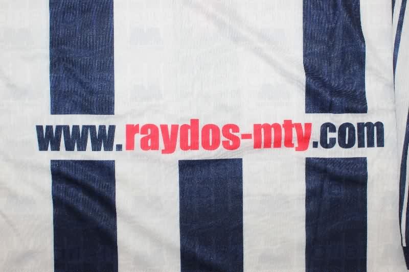 AAA(Thailand) Monterrey 1999/00 Home Long Sleeve Retro Soccer Jersey