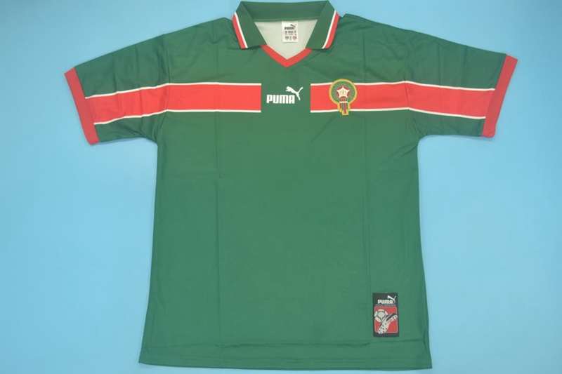 AAA(Thailand) Morocco 1998 Away Retro soccer Jersey
