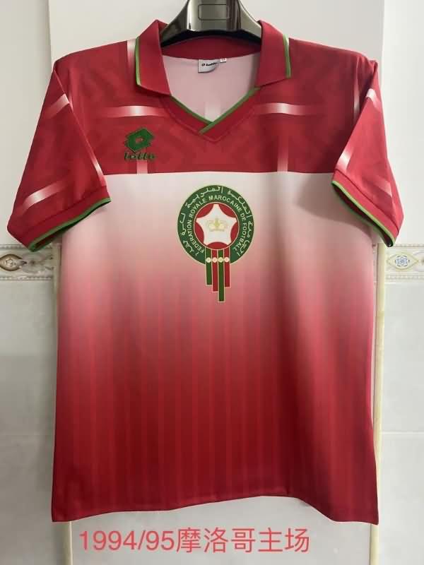 AAA(Thailand) Morocco 1994/95 Home Retro Soccer Jersey