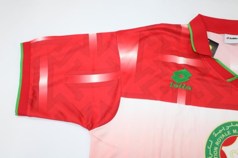 AAA(Thailand) Morocco 1994/95 Home Retro Soccer Jersey