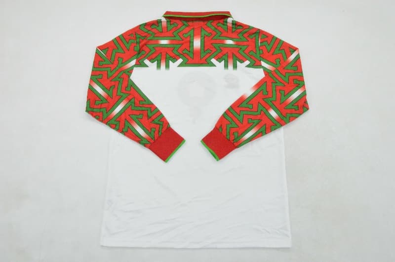 AAA(Thailand) Morocco 1994/95 Third Retro Long Sleeve Soccer Jersey