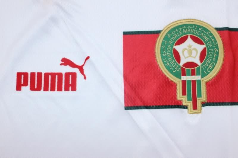 AAA(Thailand) Morocco 1998/00 Away Retro Soccer Jersey