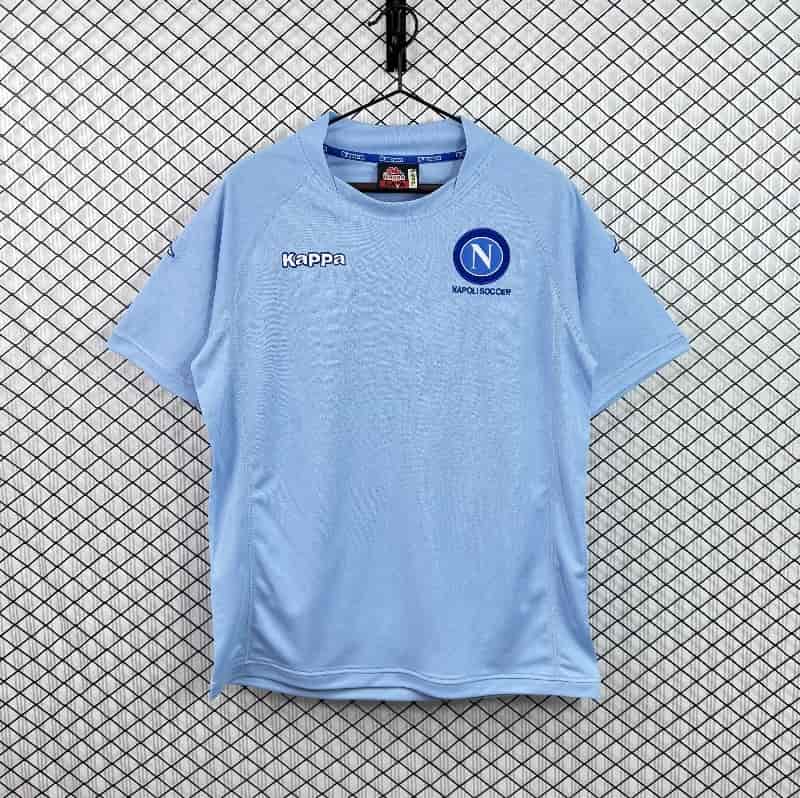 AAA(Thailand) Napoli 2004/05 Home Retro Soccer Jersey