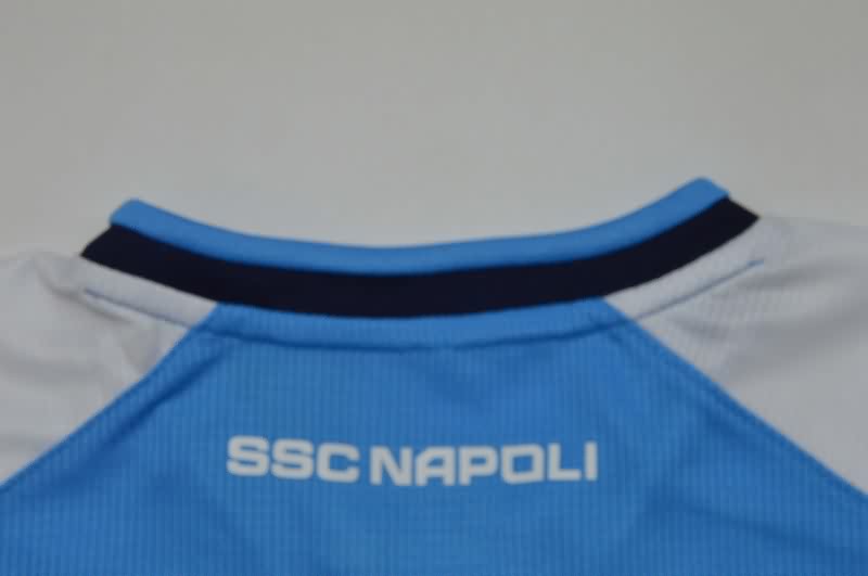 AAA(Thailand) Napoli 2019/20 Home Long Sleeve Retro Soccer Jersey