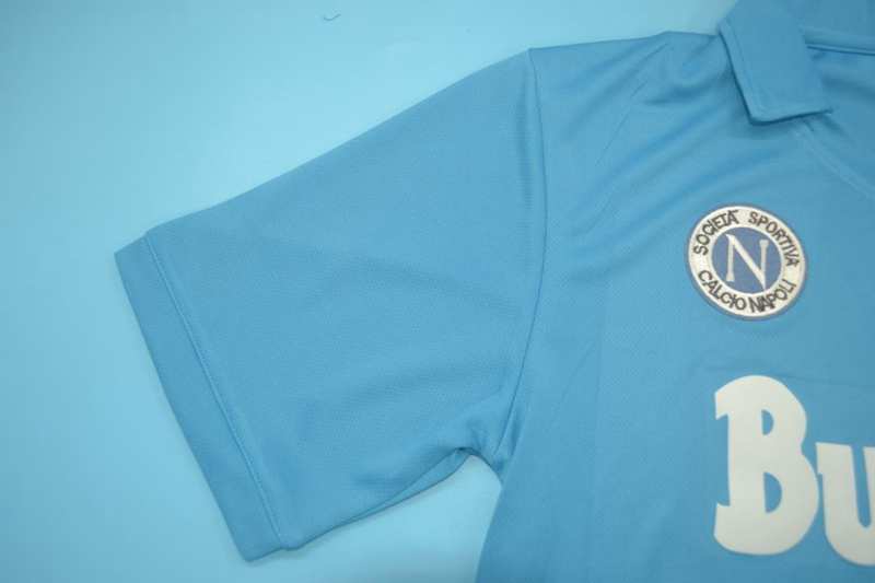 AAA(Thailand) Napoli 1986/87 Home Retro Soccer Jersey