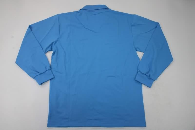 AAA(Thailand) Napoli 1986/87 Home Long Sleeve Retro Soccer Jersey