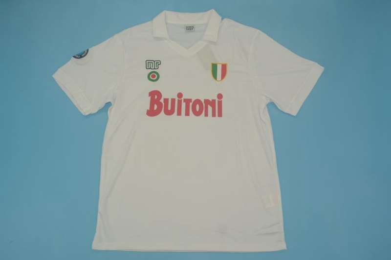 AAA(Thailand) Napoli 1987/88 Away Retro Soccer Jersey