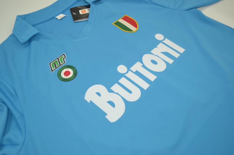 AAA(Thailand) Napoli 1987/88 Home Retro Soccer Jersey