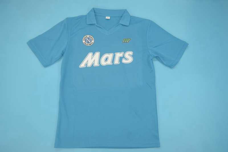 AAA(Thailand) Napoli 1988/89 Home Retro Soccer Jersey