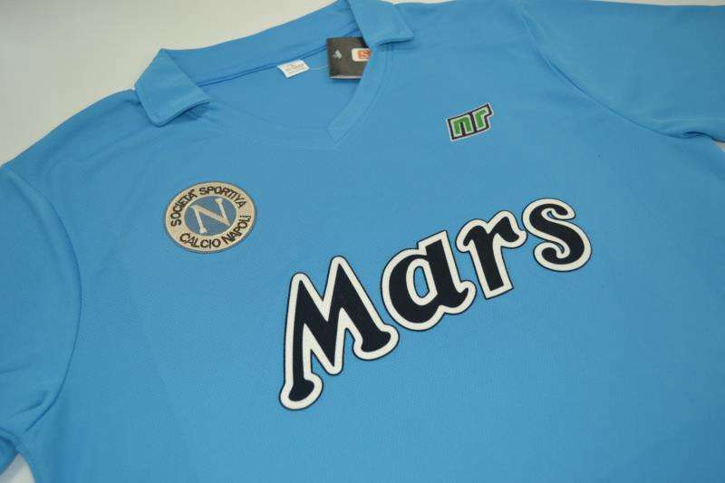 AAA(Thailand) Napoli 1989/90 Home Retro Soccer Jersey