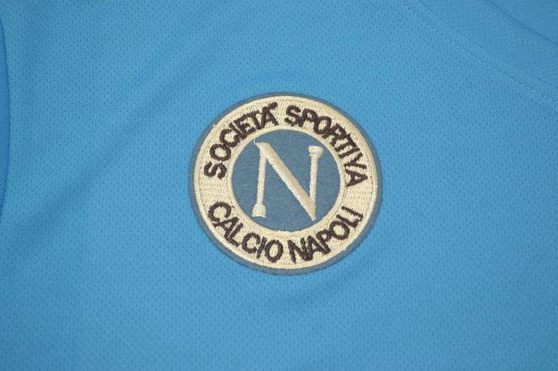 AAA(Thailand) Napoli 1989/90 Home Retro Soccer Jersey