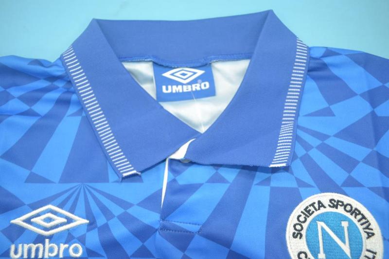 AAA(Thailand) Napoli 1991/92 Home Retro Soccer Jersey