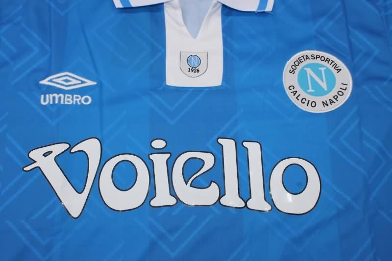 AAA(Thailand) Napoli 1993/94 Home Retro Soccer Jersey