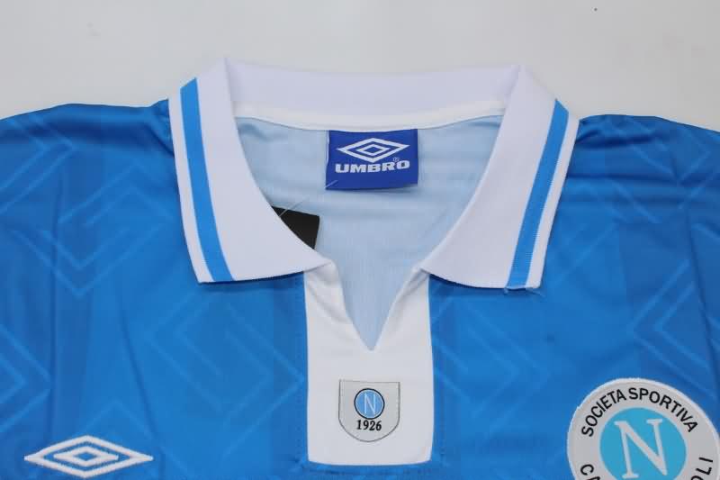 AAA(Thailand) Napoli 1993/94 Home Retro Soccer Jersey