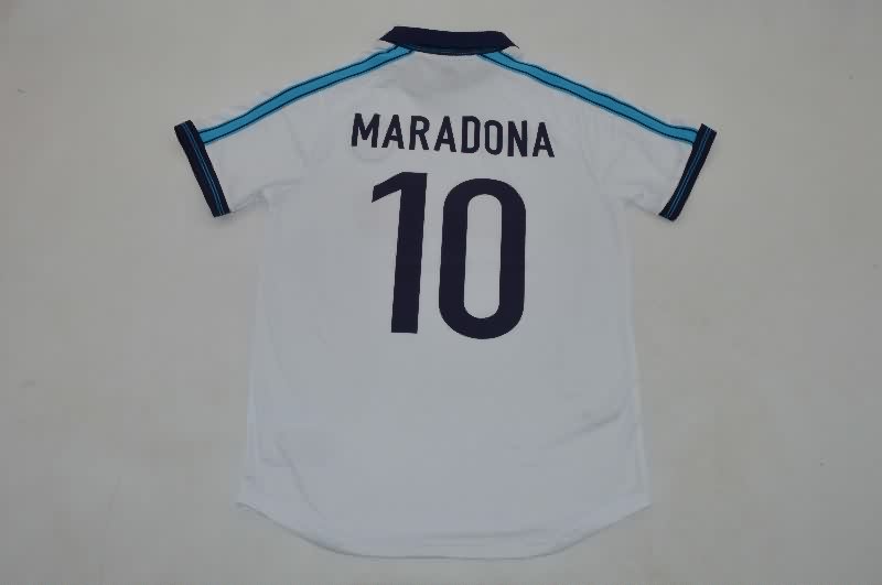 AAA(Thailand) Napoli 1998/99 Away Retro Soccer Jersey