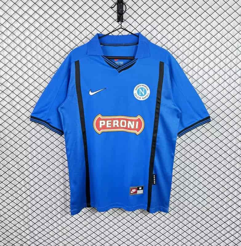 AAA(Thailand) Napoli 1999/00 Home Retro Soccer Jersey