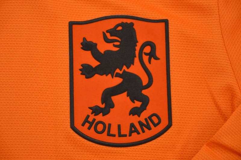 AAA(Thailand) Netherlands 1980 Home Retro Long Sleeve Soccer Jersey