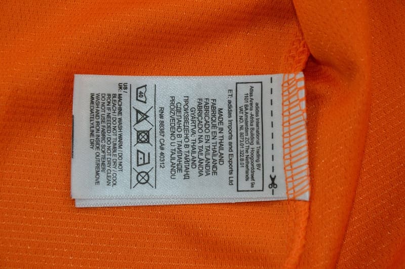 AAA(Thailand) Netherlands 1980 Home Retro Long Sleeve Soccer Jersey