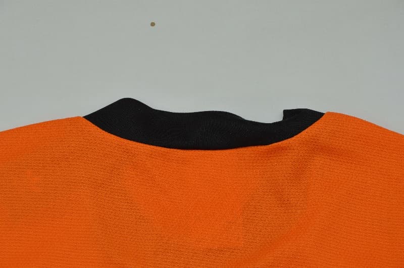 AAA(Thailand) Netherlands 1980 Home Retro Long Sleeve Soccer Jersey