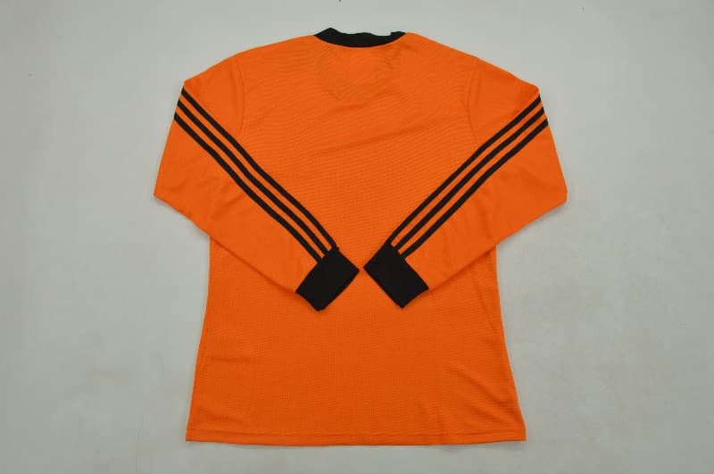 AAA(Thailand) Netherlands 1980 Home Retro Long Sleeve Soccer Jersey
